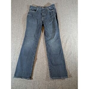 NYDJ Jeans Women's 'Lift &‎ Tuck' MARILYN Straight Leg Size 12 US Dark Wash